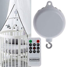 Load image into Gallery viewer, Jetamie 35 Songs Baby Mobile Crib Bed Bell Toy Support TF Card Music Box with Remote Control Bell Crib ToyTeether Rattles Toys Hanging Rattles Stroller Car Seat Toy

