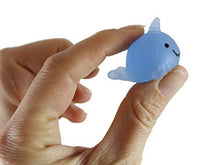 Load image into Gallery viewer, Curious Minds Busy Bags Set of 24 Narwhal Ocean Sea Animal Mochi Squishy - Adorable Cute Kawaii - Individually Wrapped Toys - Sensory, Stress, Fidget Party Favor Toy (Set of 24 (2 Dozen))
