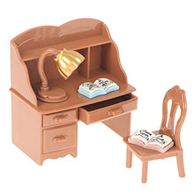 Load image into Gallery viewer, IYSHOUGONG 1Set 1:12 Dollhouse Miniature Bedroom Dresser Chair Desk Set Model Doll Home Decor DIY Dollhouse Decor Garden Ornament Home Decor for DIY Fairy Garden Dollhouse Decor
