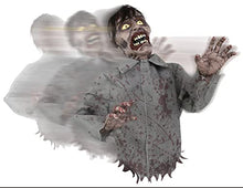 Load image into Gallery viewer, At homes Halloween Animated Prop Bump and Go Zombie Animated Prop ha

