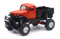 New Ray 54516 Dodge Power Wagon Die Cast with Suspension 1/32 Red