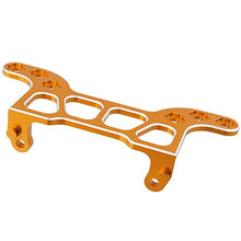 Load image into Gallery viewer, Toyoutdoorparts RC 102270 Gold Aluminum Rear Body Post Plate Fit Redcat 1:10 Lightning STK Car
