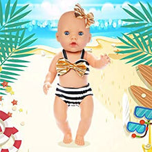 Load image into Gallery viewer, ZITA ELEMENT 10 Sets 14-16 Inch Baby Doll Clothes Outfits with Swimsuits Jumpsuits Fits 15 Inch Baby Doll, 18 Inch Girl Doll Clothes and Accessories

