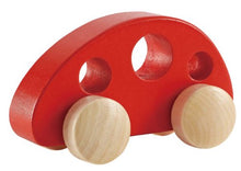 Load image into Gallery viewer, Hape Mini Van Wooden Toddler Toy Vehicle in Red
