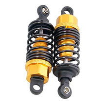 Load image into Gallery viewer, Toyoutdoorparts RC 102004 Gold Aluminum Shock Absorber Fit Redcat 1:10 Lightning STK On-Road Car
