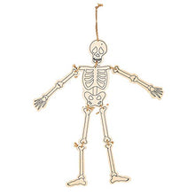 Load image into Gallery viewer, Color Your Own Wood Hanging Skelton - Crafts for Kids and Fun Home Activities
