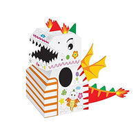 Interesty Cardboard Playhouse,Dinosaur Cardboard House,Interactive Playhouse,DIY Toy Cardboard Boxes,Wearable Toys Crafts for Indoor Outdoor
