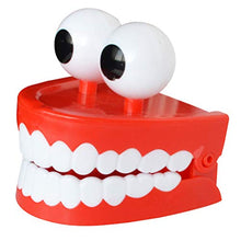 Load image into Gallery viewer, TOYANDONA 4 Pcs Wind-up Chatter Teeth with Eyes,Funny Walking Babbling Chattering Teeth Toys Halloween Novelty Party Favors Gag Gifts for Kids
