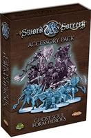 Ares Games Sword & Sorcery MiniaturesAncient Chronicles:Ghost Soul Form Heroes-5 32MM Plastic Miniatures Sword & Sorcery Accessory Pack-Dungeons and Dragons Miniatures-Other Table Top RPG Games