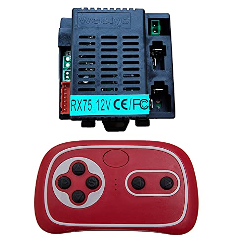 weelye RX75 12V FCC/CE Kids Powered Ride on car 2.4G Bluetooth Remote Control and Receiver Kit Controller Accessories for Children Electric Ride On Car Replacement Parts