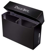Ultra Pro 3-Compartment Over Sized Black Deck Box, Fits 2 Deck Boxes, 1-Count