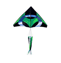 Load image into Gallery viewer, Weifang New Sky Kites Giant Delta Ring iKite Delta Shape Premium Large Kite (Green) 6FT Wide
