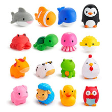 Load image into Gallery viewer, Munchkin Farm &amp; Ocean Bath Squirts, 16 Pack
