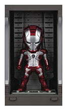 Load image into Gallery viewer, Beast Kingdom Iron Man 3: Iron Man Mk V with Hall of Armor Mea-015 Mini Egg Attack Figure, Multicolor
