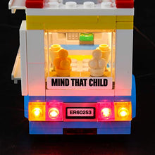 Load image into Gallery viewer, BRIKSMAX Led Lighting Kit for Ice-Cream Truck - Compatible with Lego 60253 Building Blocks Model- Not Include The Lego Set
