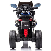Load image into Gallery viewer, Dual Drive 12V 4.5A.h Children&#39;s Motorcycle Without Remote Control Blue Archile
