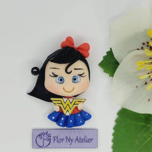 Load image into Gallery viewer, Wonder Girl Cold Porcelain Clay Doll
