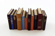 Load image into Gallery viewer, Houseworks, Ltd. Dolls House Miniature Study Library Office Accessory Row of Old Worn Books
