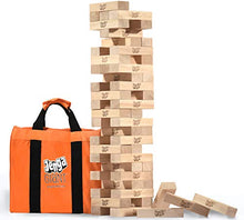 Load image into Gallery viewer, Jenga Giant JS6 (Stacks to Over 4 Feet) Precision-Crafted, Premium Hardwood Game with Heavy-Duty Carry Bag (Authentic Jenga Brand Game)
