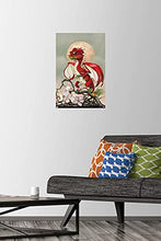 Load image into Gallery viewer, Stanley Morrison - Apple Dragon Wall Poster with Push Pins
