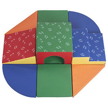 Load image into Gallery viewer, ECR4Kids SoftZone Lincoln Tunnel Foam Play Climber, Primary
