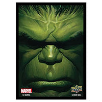 The Upper Deck UPR95205 Marvel Hulk Deck Protector, 65 Count