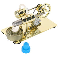 Stirling Engine Kit, Stirling Engine Motor Model, Educational Toy, Stainless Steel Science for Children Toddler