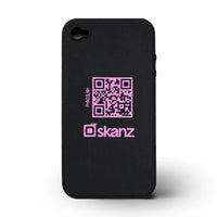 iPhone Case - Black/Bright Pink