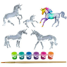 Load image into Gallery viewer, Breyer Horses Stablemates Suncatcher Unicorn Craft Set | 5 Piece Set | 1:32 Scale | Model #4238
