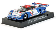 Load image into Gallery viewer, Slot.it SICA28D Nissan R89C #25 24 HR Le Mans 1989 Slot Car (1:32 Scale)
