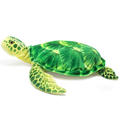 VIAHART Olivia The Hawksbill Turtle | 20 Inch Big Sea Turtle Stuffed Animal Plush | by Tiger Tale Toys