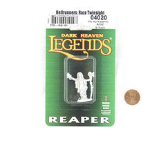 Load image into Gallery viewer, Hellrunners Raza Twinsight Hex Witch Miniature 25mm Heroic Scale Figure Dark Heaven Legends Reaper
