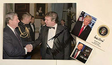 Load image into Gallery viewer, Donald Trump &amp; Ron Regan 8 1/2&quot; x11 on Card Stock.. Photo Portrait Picture + 4x6
