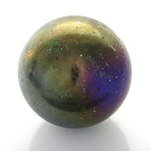 Load image into Gallery viewer, Enormous Glass Jupiter Marble - 50mm (2 inches) with Stand
