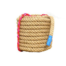 Load image into Gallery viewer, XHP Safe Tug of War Rope 15-50 People Games Exercise Fitness Rope Game Endurance Rope Adult/Kids Tug-of-war Combat Fitness Rope Linen Rope Team Game (Color : B-20M)
