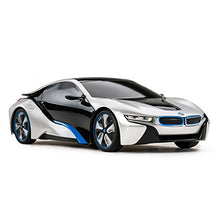 Load image into Gallery viewer, RASTAR BMW i8 RC Car BMW i8 1/24 Remote Control Car, BMW Toy Car - Silver
