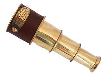 Load image into Gallery viewer, Shaheera Nautical Telescope Pirate Binoculars Monocular Brass Spyglass Monocular Scope A
