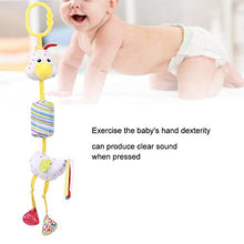 Load image into Gallery viewer, Durable Hook Designs Hanging Rattle Toy, Hanging Rattle Toy, Early Education for Baby Bed Stroller Comforting Baby(Chick)
