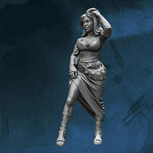 Load image into Gallery viewer, Lady of The Evening Figure Kit 28mm Heroic Scale Miniature Unpainted First Legion
