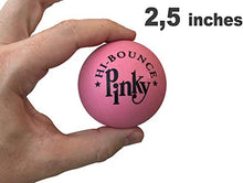 Load image into Gallery viewer, Premium Rubber Ball | 12 Balls PACK | Pinky Bouncy Ball | Colorful Gift Box and Balls Combo | Party Gift Supplies | 100% Solid Rubber High Bounce Pink Ball | Wall Ball For Kids | Bounciest Ball Games
