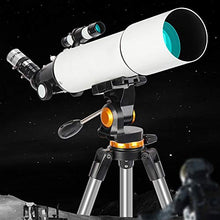 Load image into Gallery viewer, LXING Telescope for Kids Telescopes for Adults Astronomical Telescope, Professional High-Magnification High-Definition Deep Space Entry-Level for Children, Portable and Equipped with A Tripod
