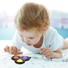Load image into Gallery viewer, Dimples Fidget Toys, Handheld Mini Fidget Toy, Sensory Relief Toys for Children and Adults ( Yellow + Orange + Purple )

