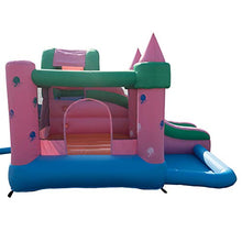Load image into Gallery viewer, Veryke Inflatable Jumping Castle with Pool &amp; Slide,Kids Bounce House ,Family Backyard Bouncy Castle for Indoor &amp; Outdoor,Include Air Blower
