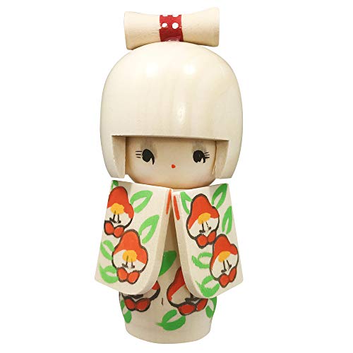 Usaburo Japanese Kokeshi Doll 2006-1 Hanafubuki