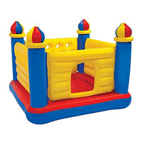 Inflatable Colorful Kids Ball Pit Castle Bouncer for Ages 3-6 LCSA