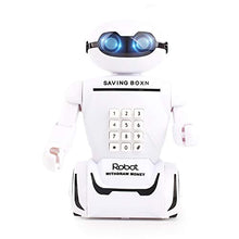 Load image into Gallery viewer, Nologo Base Multi-Function Robot Shoat Bank Desk Lamp Code Money Box for Children
