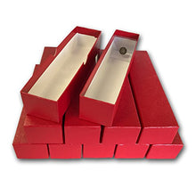 Load image into Gallery viewer, Guardhouse LOT of 10 Single Row 2x2 Storage Boxes for Coin Plastic &amp; Paper Cardboard Flips
