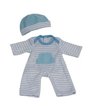 Load image into Gallery viewer, JC Toys Blue Romper (up to 11&quot;)
