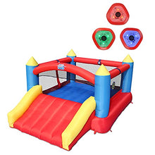 Load image into Gallery viewer, ACTION AIR Bounce House, Bounce House with Blower and HITME Musical Toy, Jumping Castle with Slide, Backyard Inflatable Bouncy Castle, Great Summer Fun (9945)
