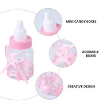 Load image into Gallery viewer, TOYANDONA 24pcs Baby Bottle Candy Favors Mini Baby Bottles Baby Bottle Candy Holder Baby Shower Favors Candy Gift Holder for Baby Shower (Pink)
